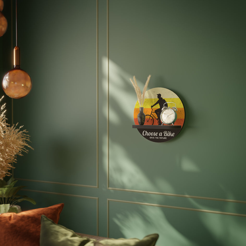 CHOOSE A BIKE Decorative Art Shelf