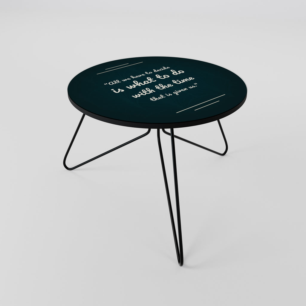 DECISIONS IN MOMENTS Coffee Table