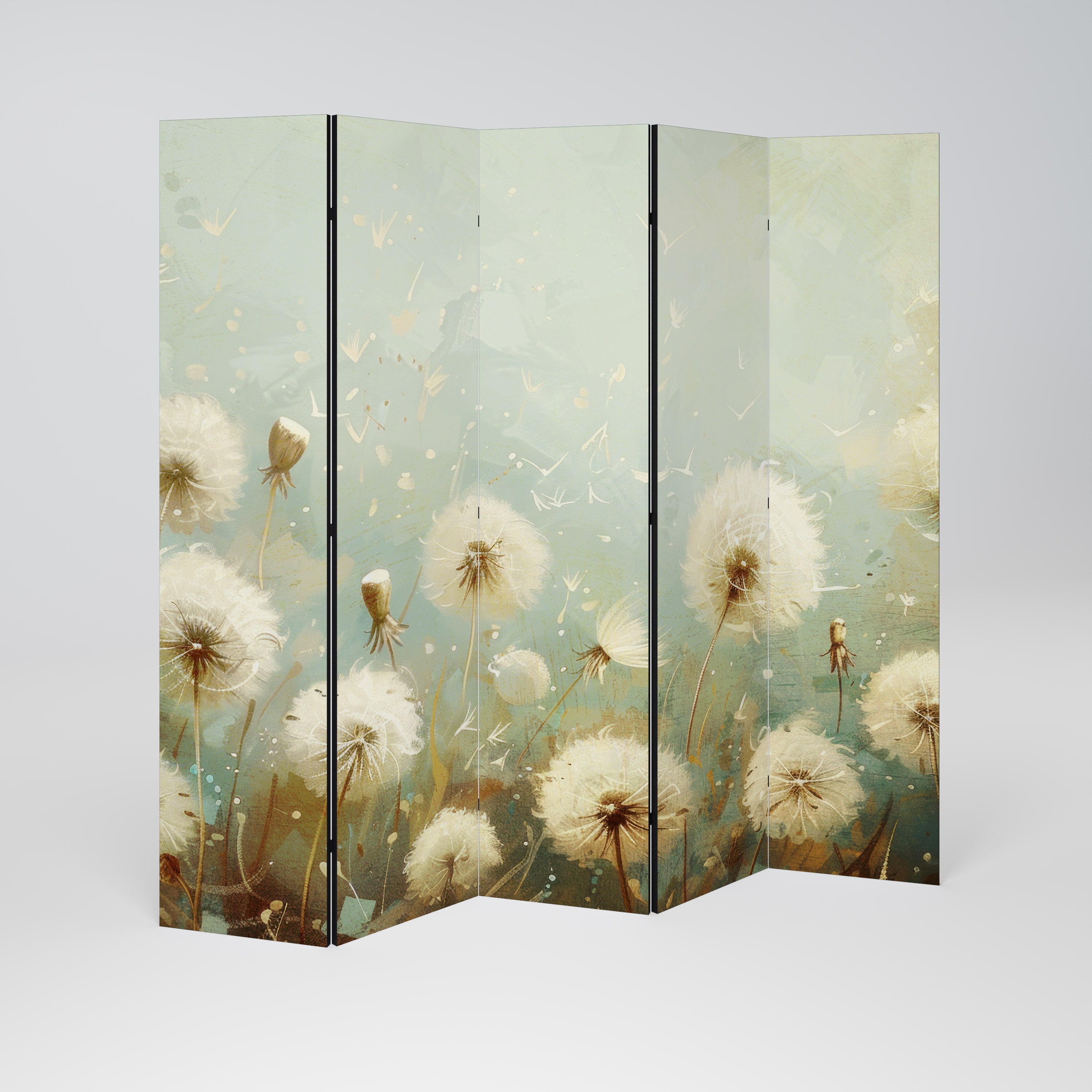 DREAMY MEADOW 5-Panel Room Divider