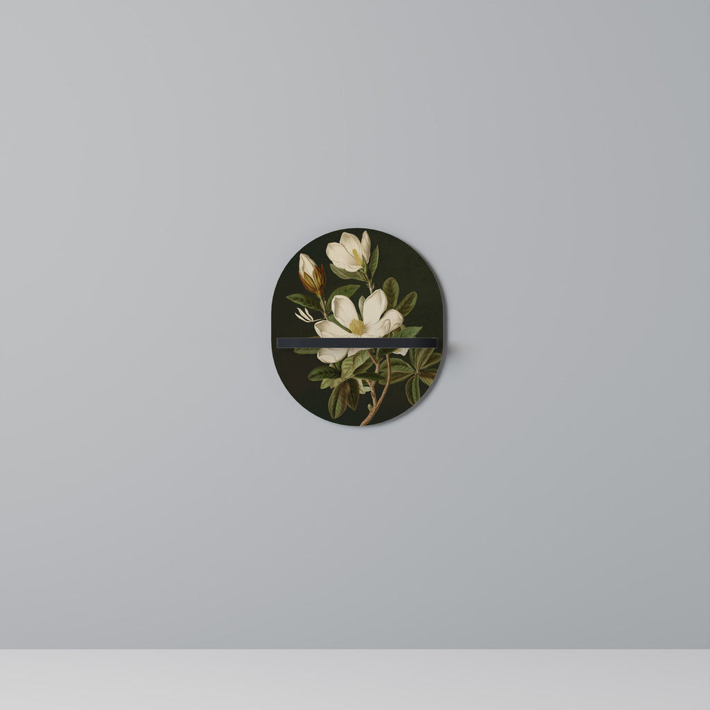 FLORAL NOIR Decorative Art Shelf