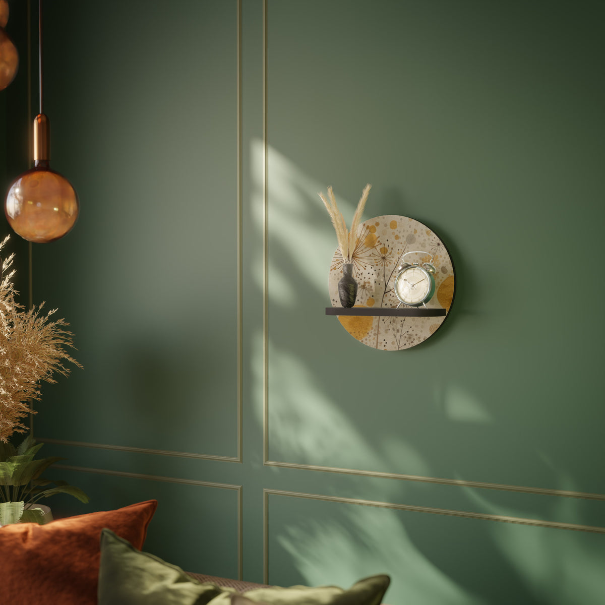 MORNING GLADE Decorative Art Shelf