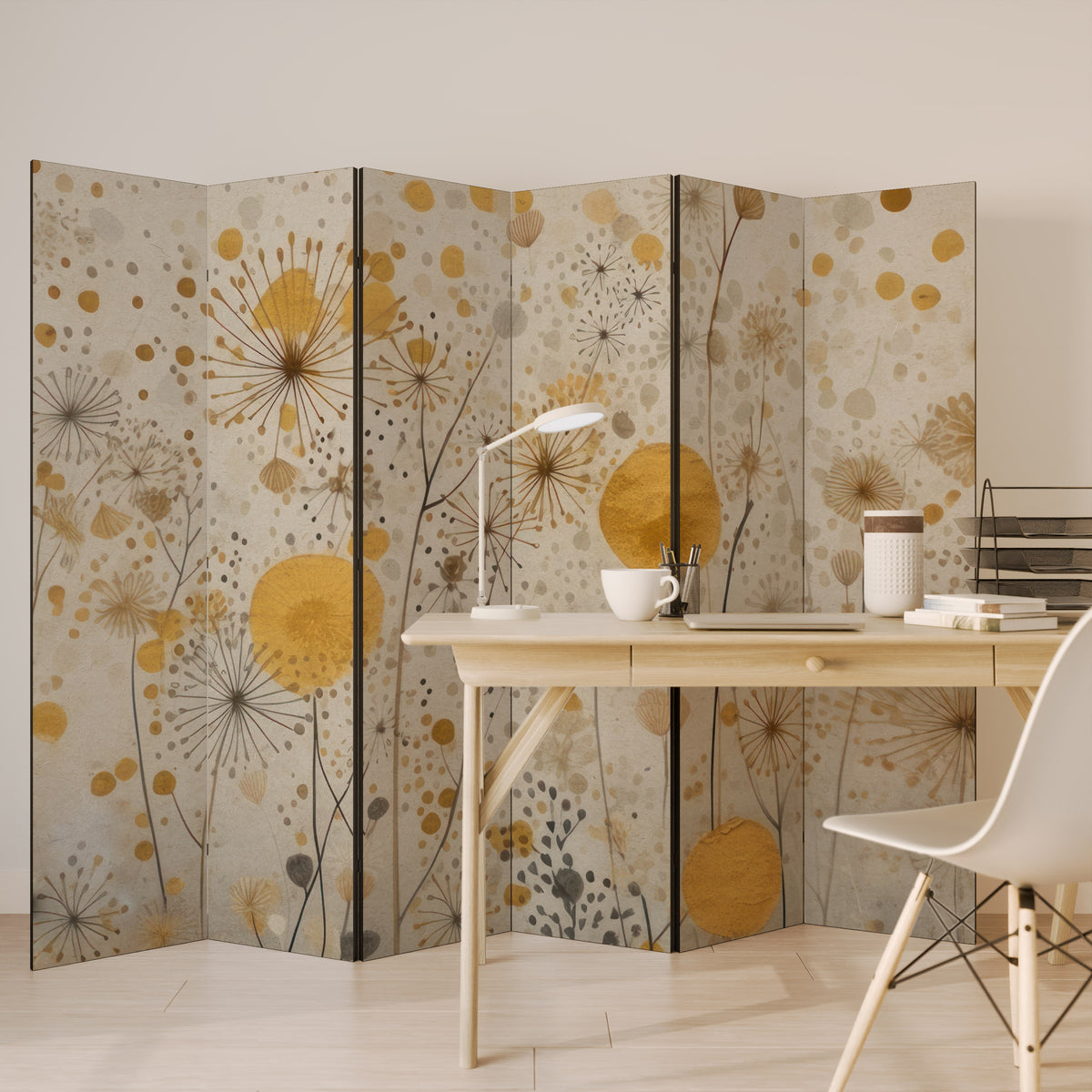 MORNING GLADE 6-Panel Room Divider