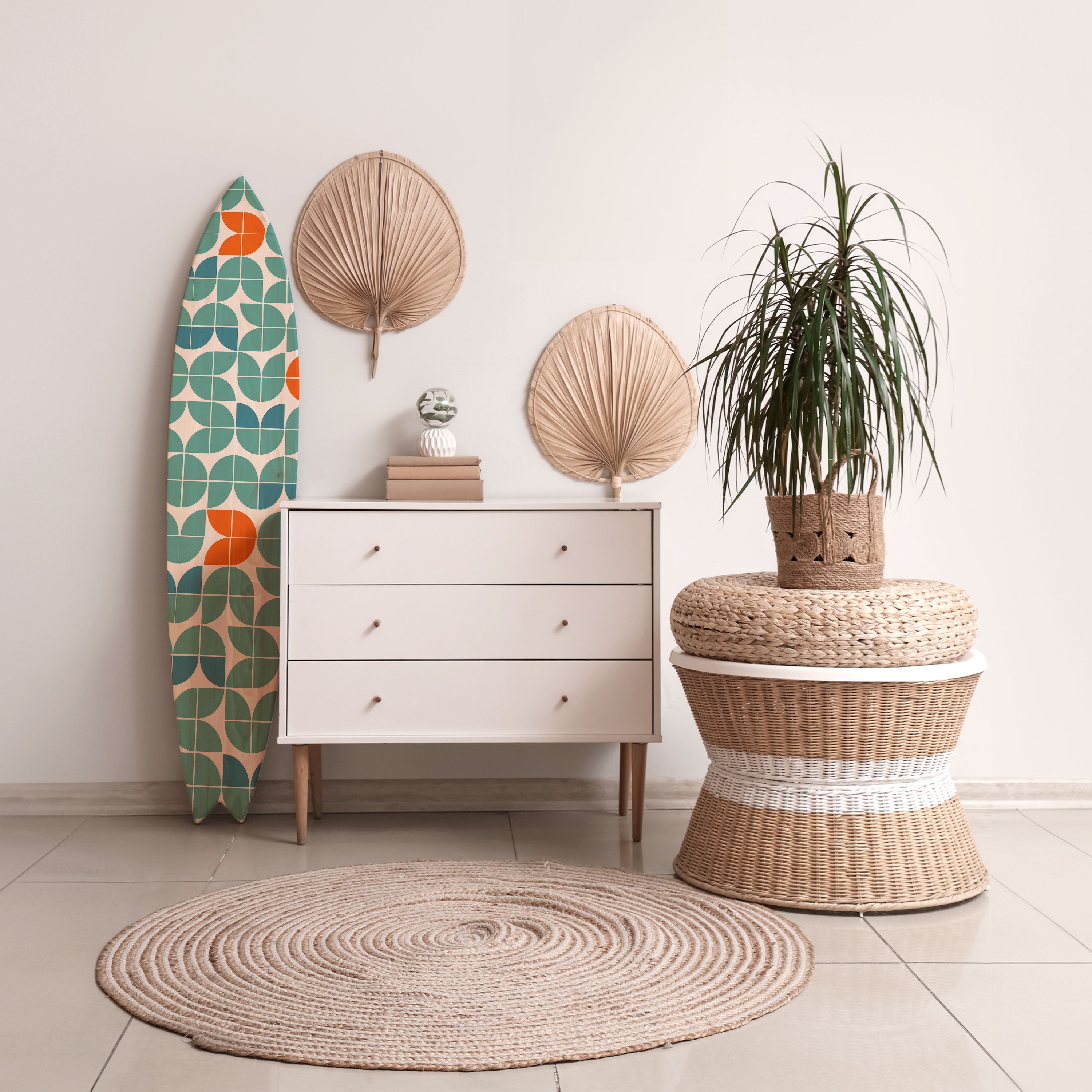 BE THE CHANGE Surfboard Decorative Panel