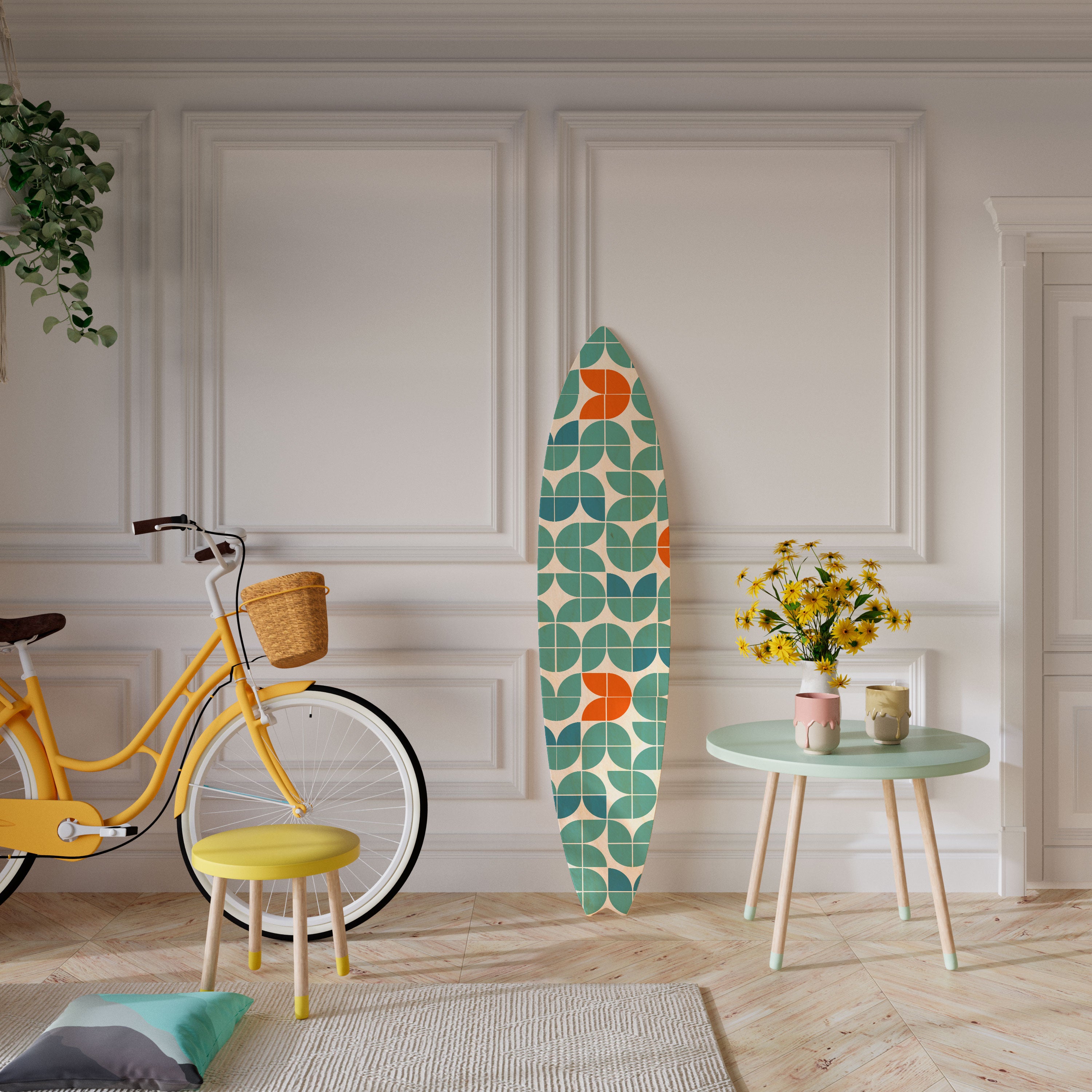 BE THE CHANGE Surfboard Decorative Panel