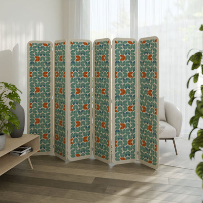 BE THE CHANGE 6-Panel Plywood Room Divider