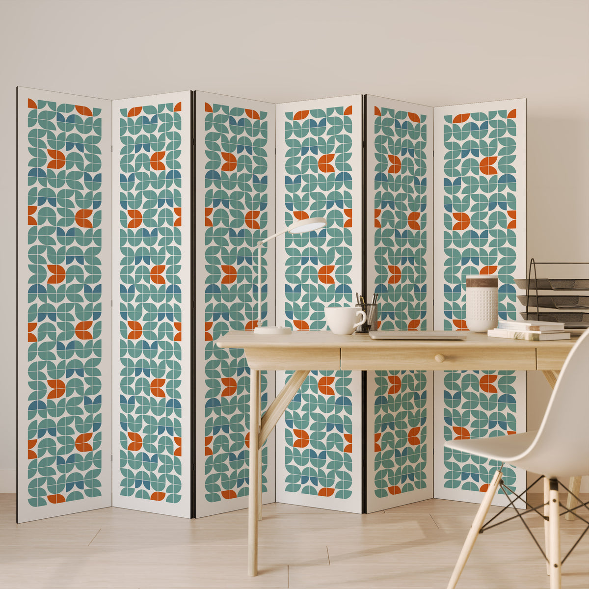BE THE CHANGE 6-Panel Room Divider
