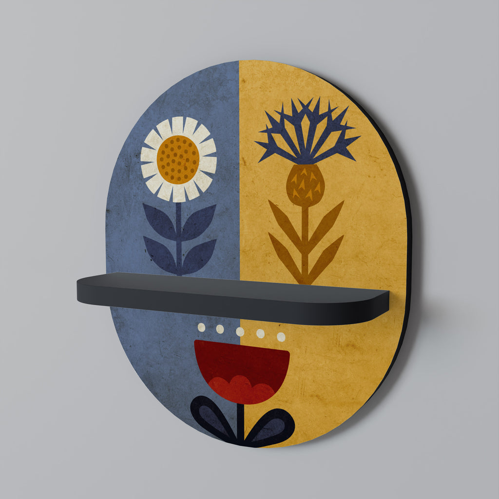 SCANDIC FLORET Decorative Art Shelf