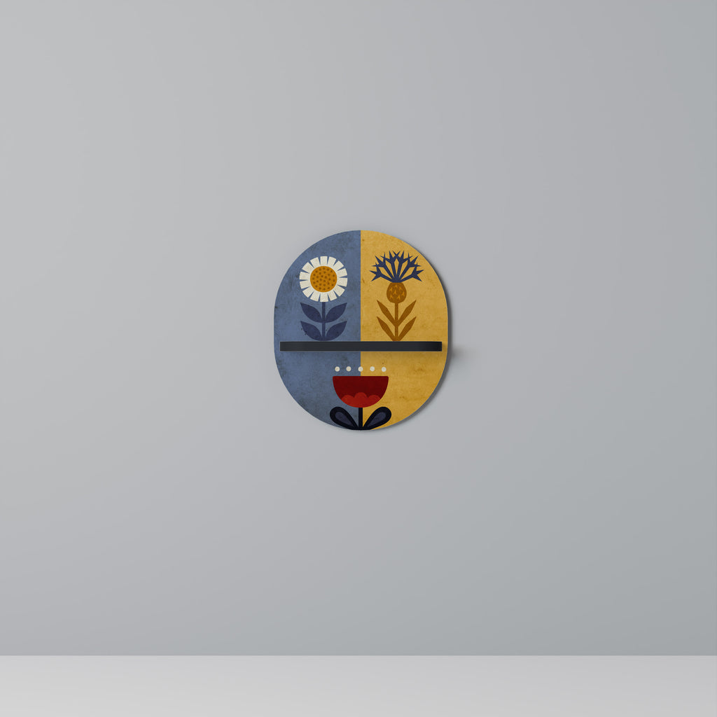 SCANDIC FLORET Decorative Art Shelf