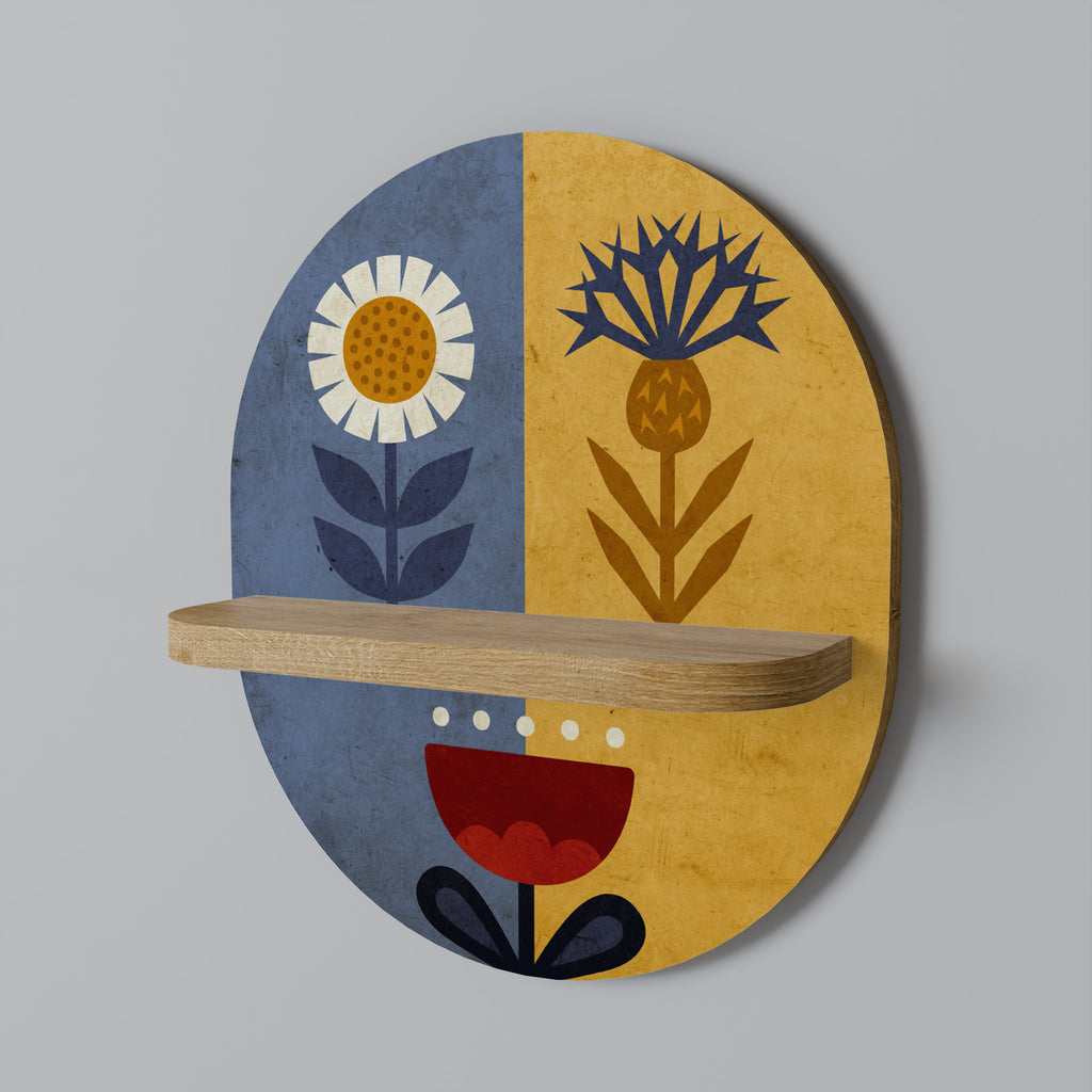 SCANDIC FLORET Decorative Art Shelf