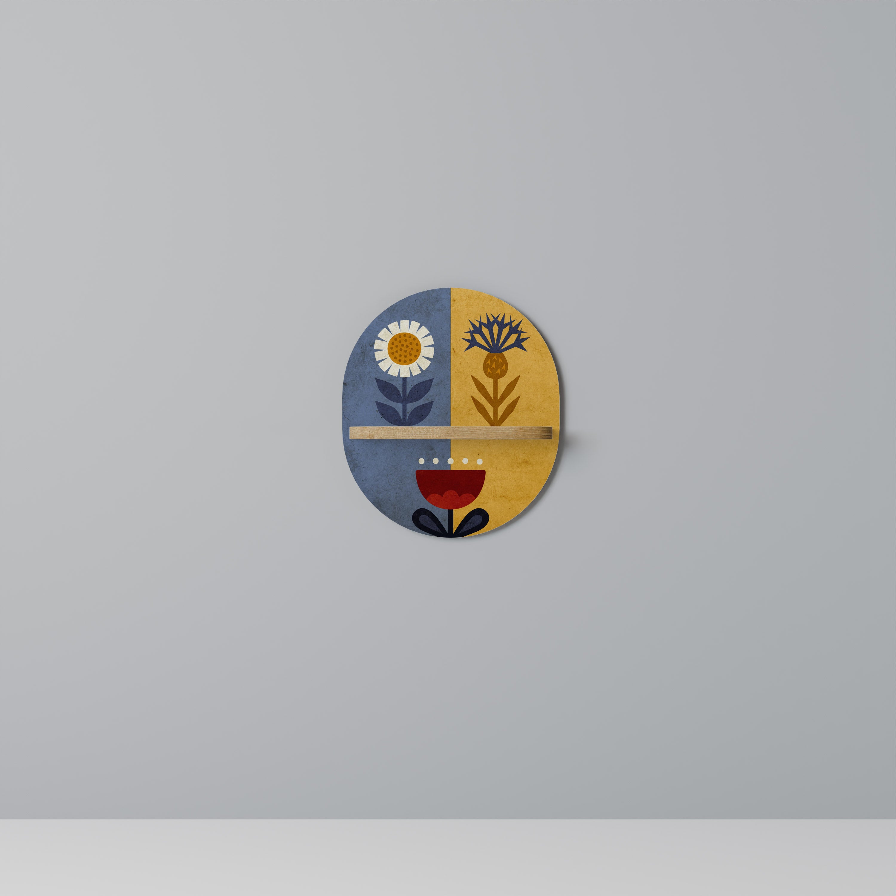 SCANDIC FLORET Decorative Art Shelf