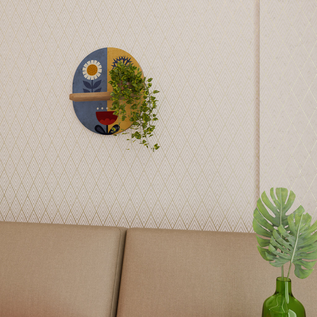 SCANDIC FLORET Decorative Art Shelf