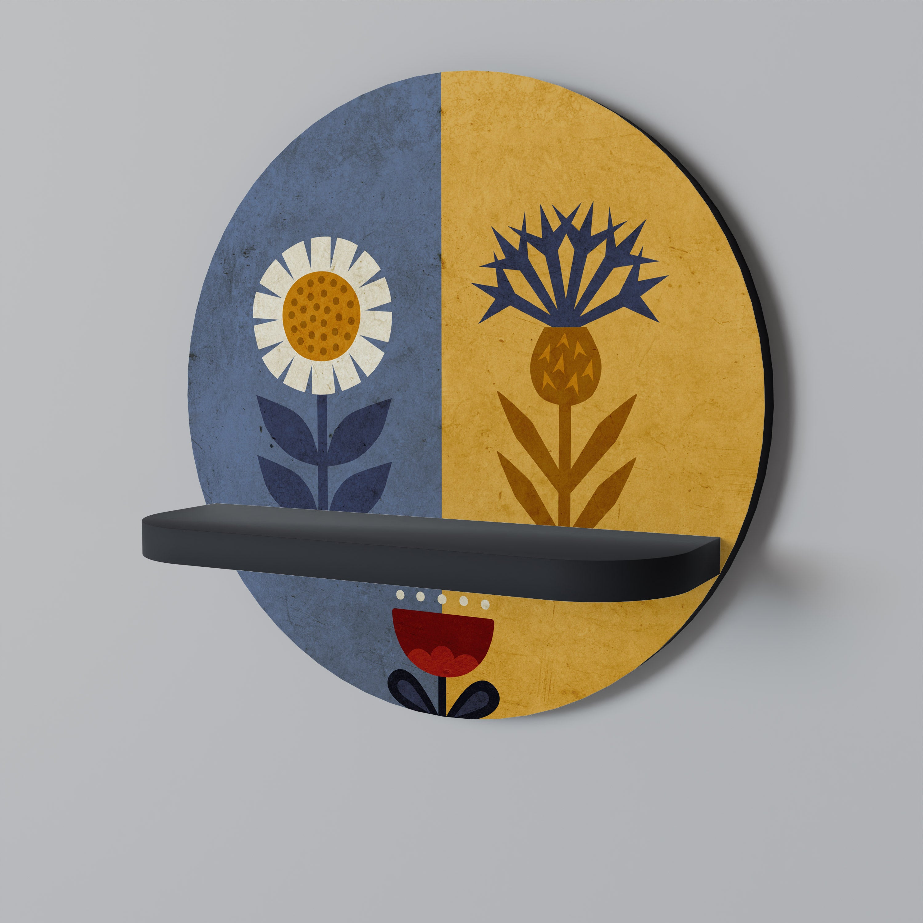 SCANDIC FLORET Decorative Art Shelf