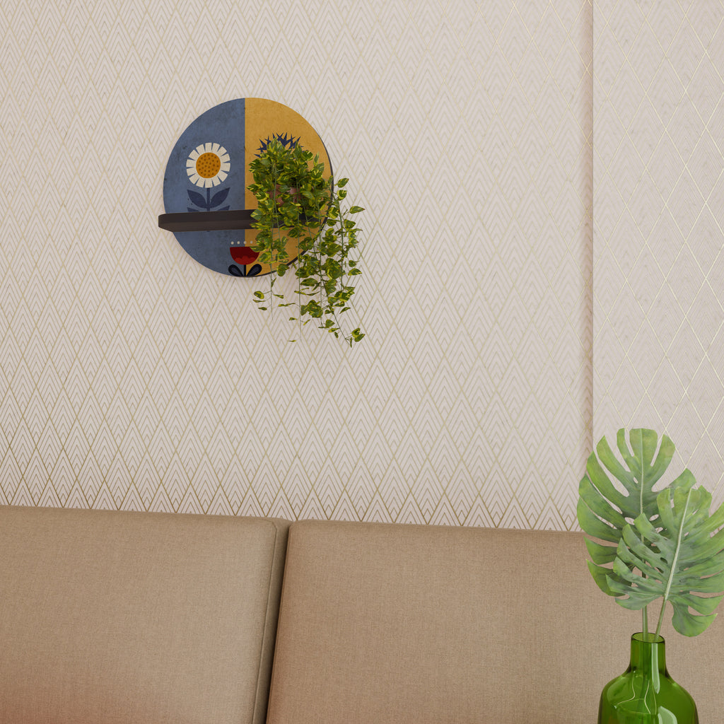 SCANDIC FLORET Decorative Art Shelf