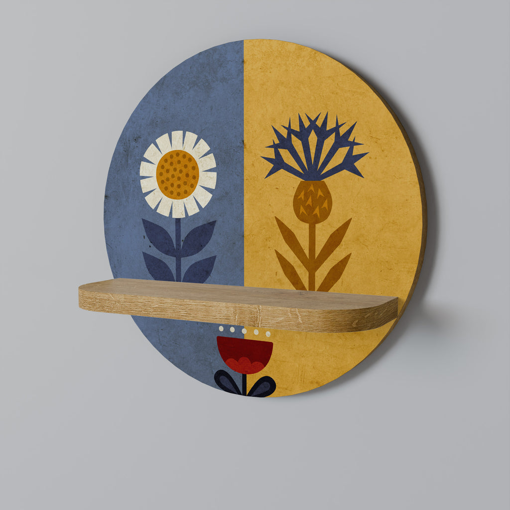 SCANDIC FLORET Decorative Art Shelf