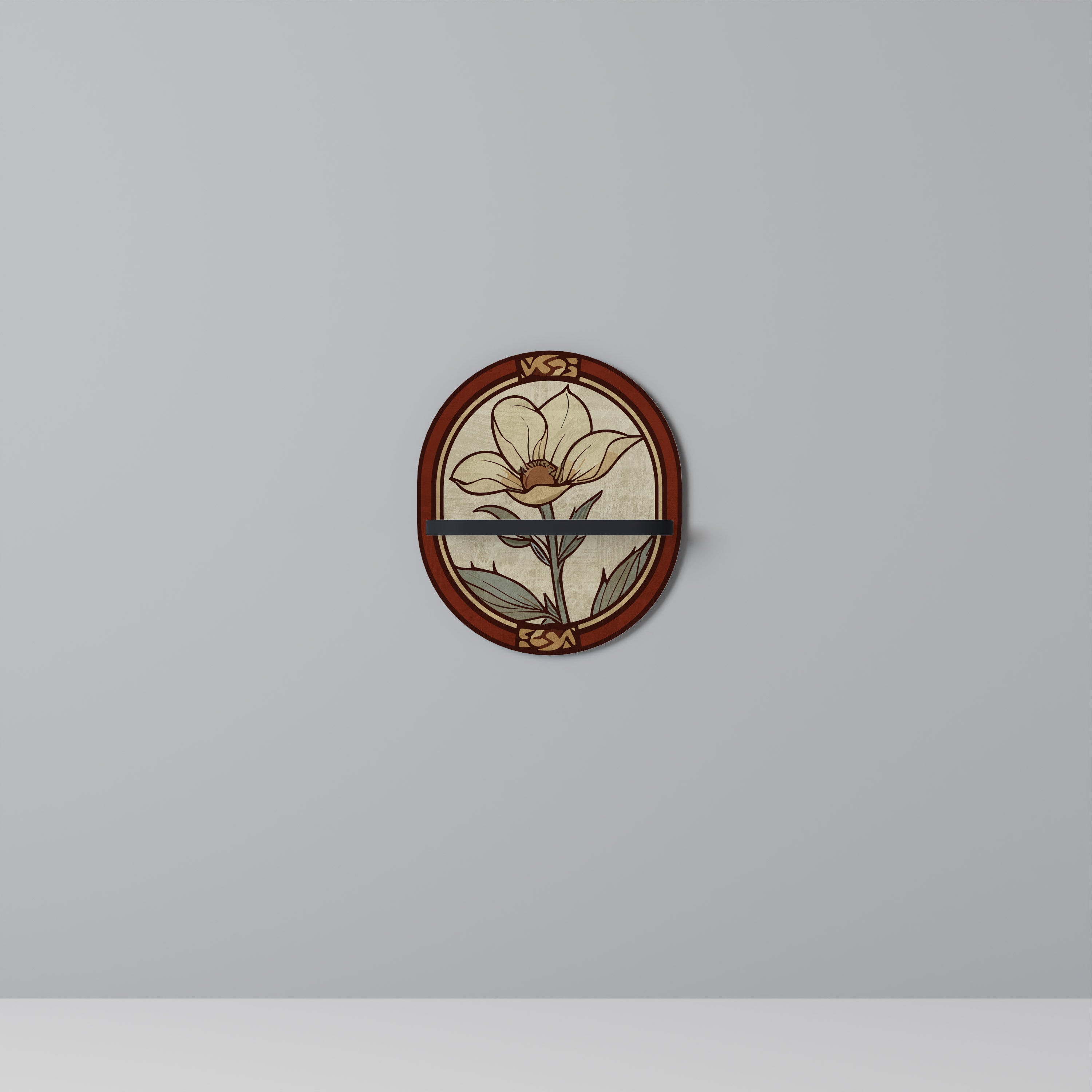 TIMELESS FLORA Decorative Art Shelf