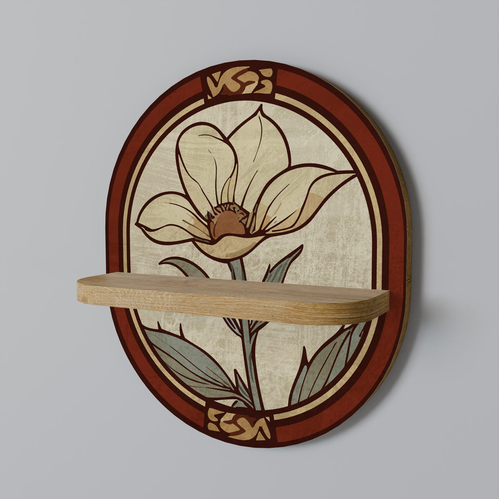 TIMELESS FLORA Decorative Art Shelf
