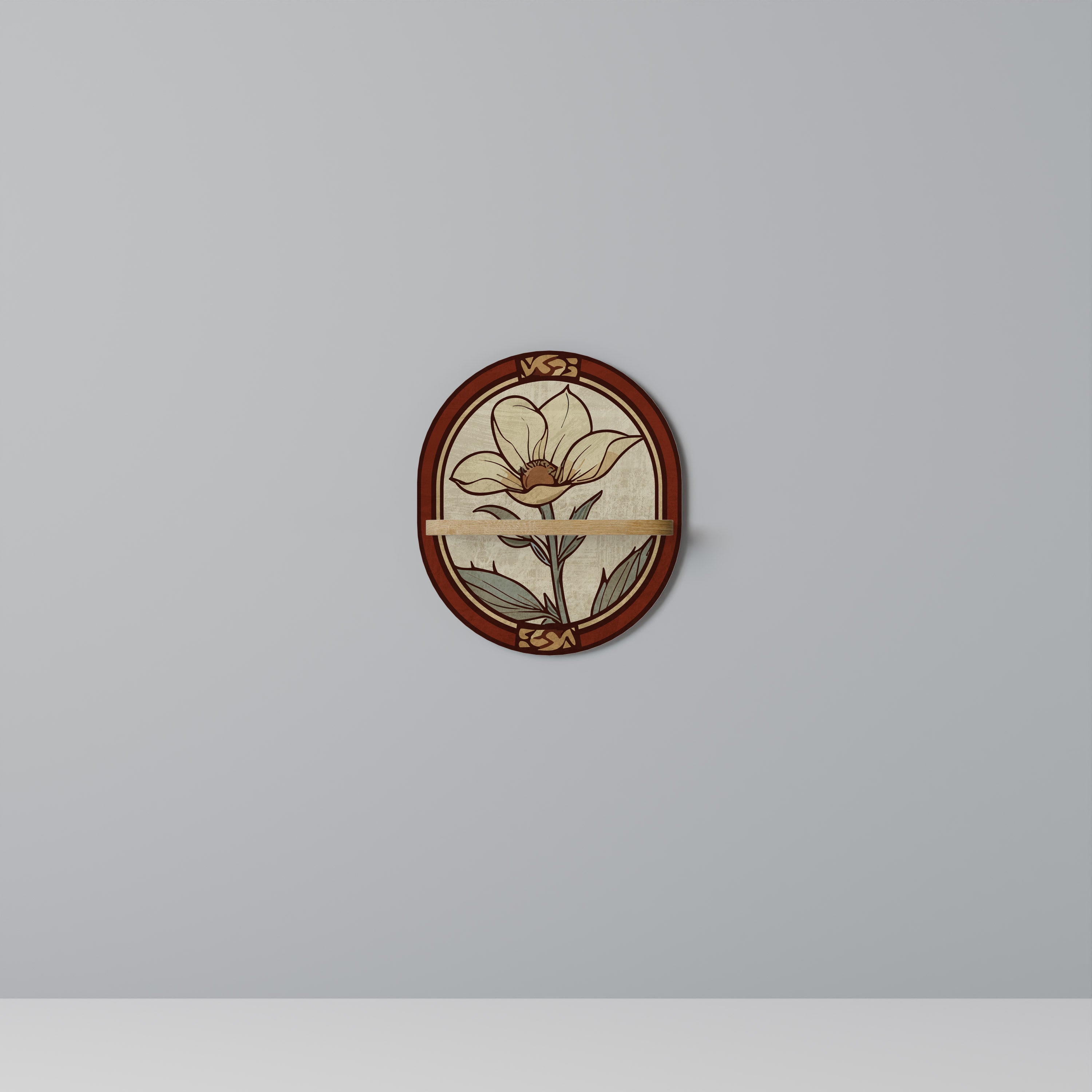 TIMELESS FLORA Decorative Art Shelf