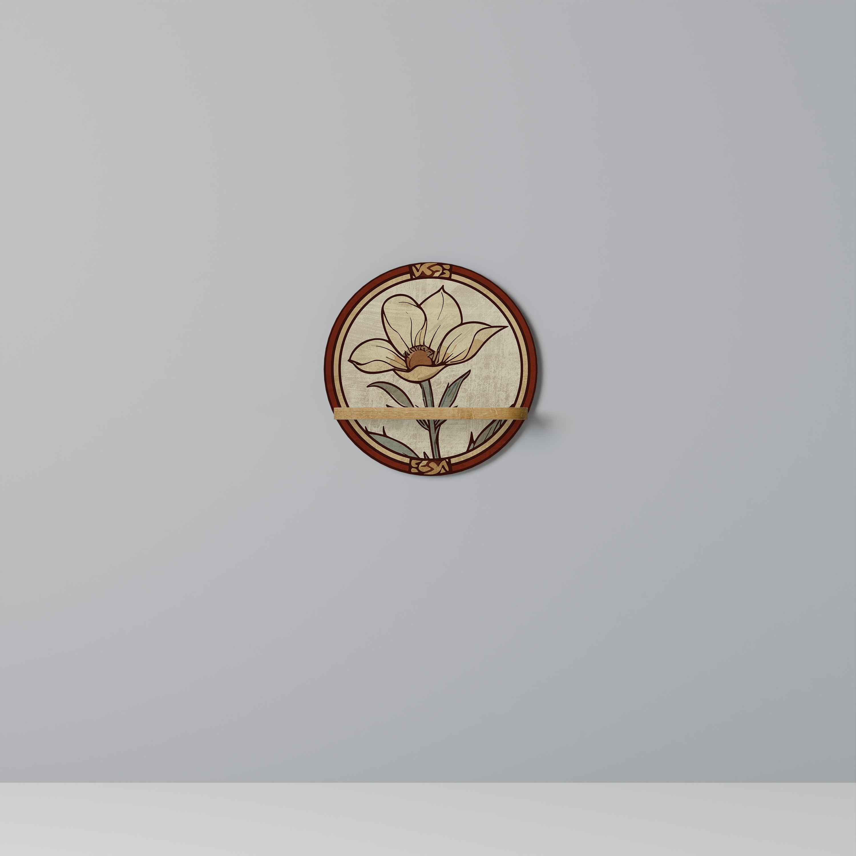 TIMELESS FLORA Decorative Art Shelf