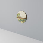 SUCCULENTS KALEIDOSCOPE Decorative Art Shelf