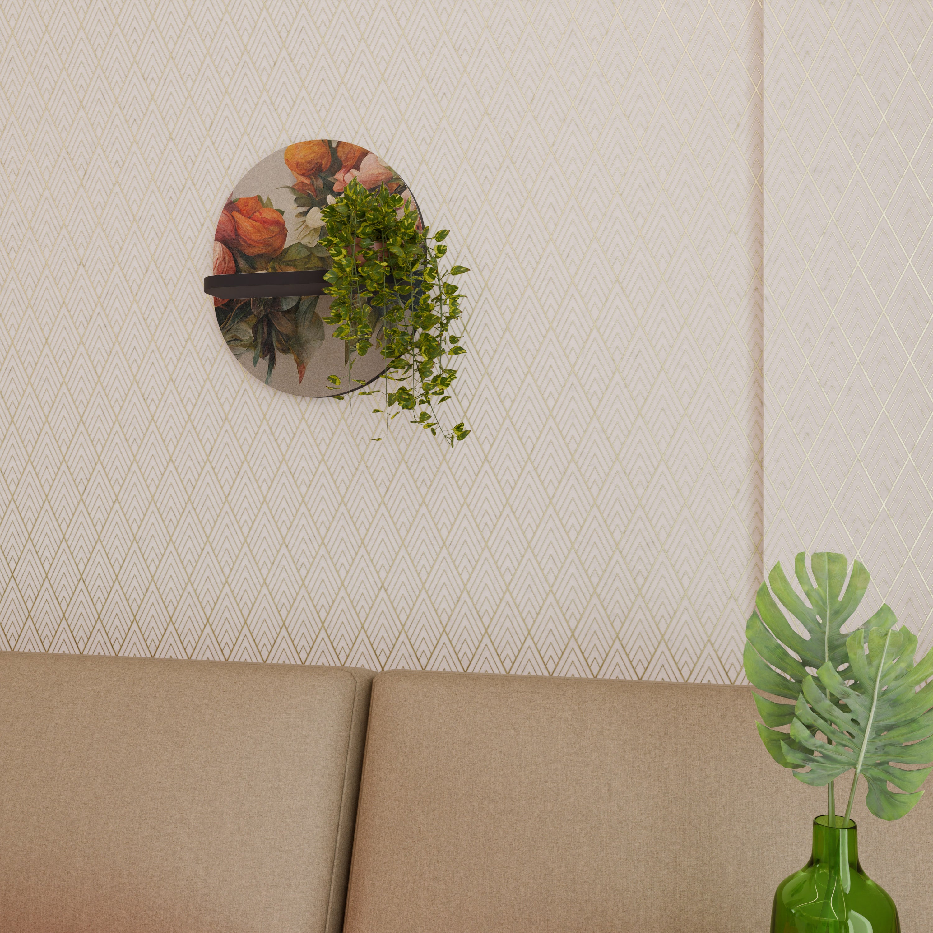 STYLISH BEAUTY Decorative Art Shelf