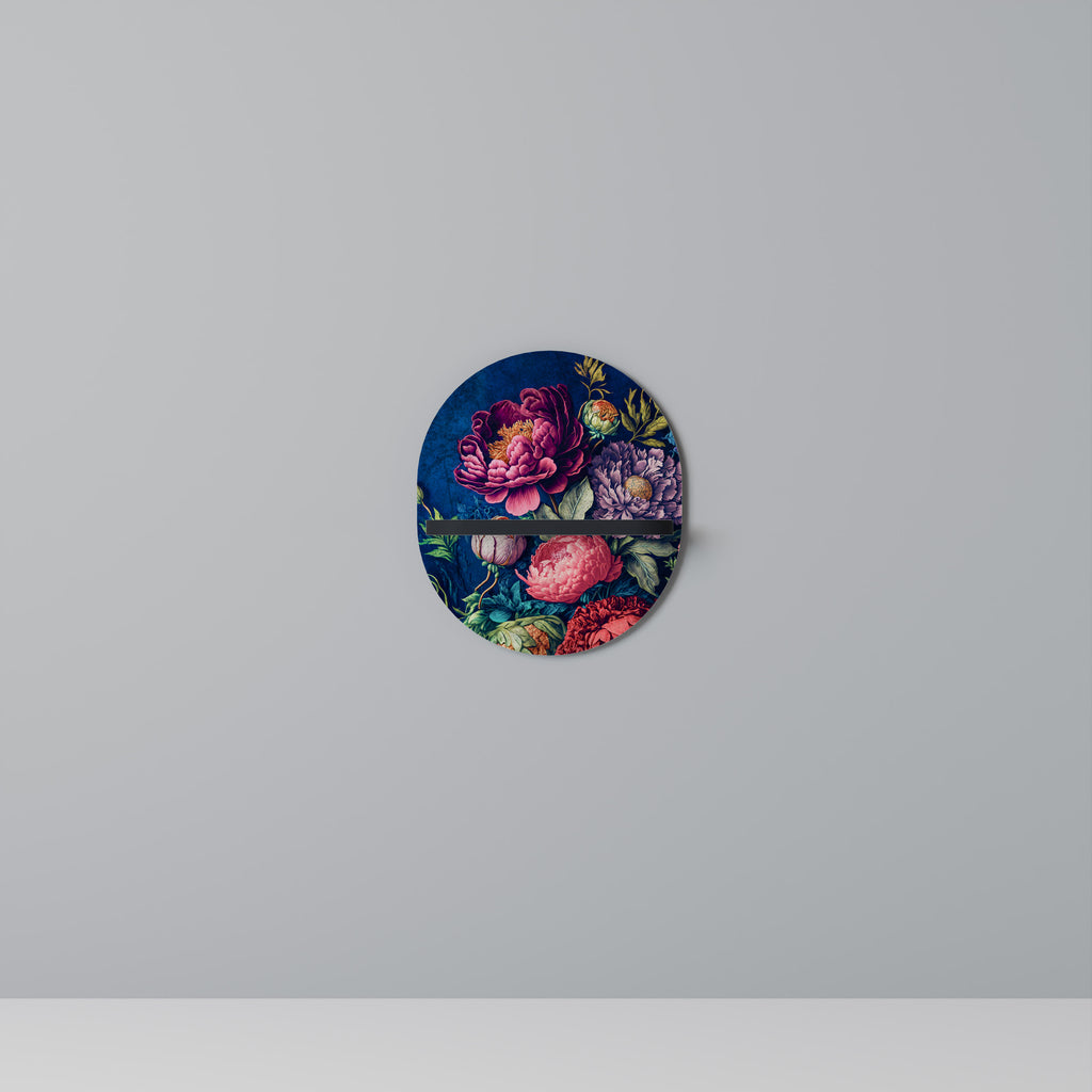 BLOOMING ELEGANCE Decorative Art Shelf