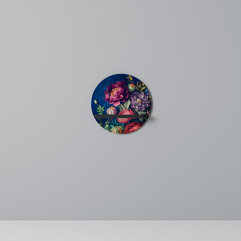 BLOOMING ELEGANCE Decorative Art Shelf