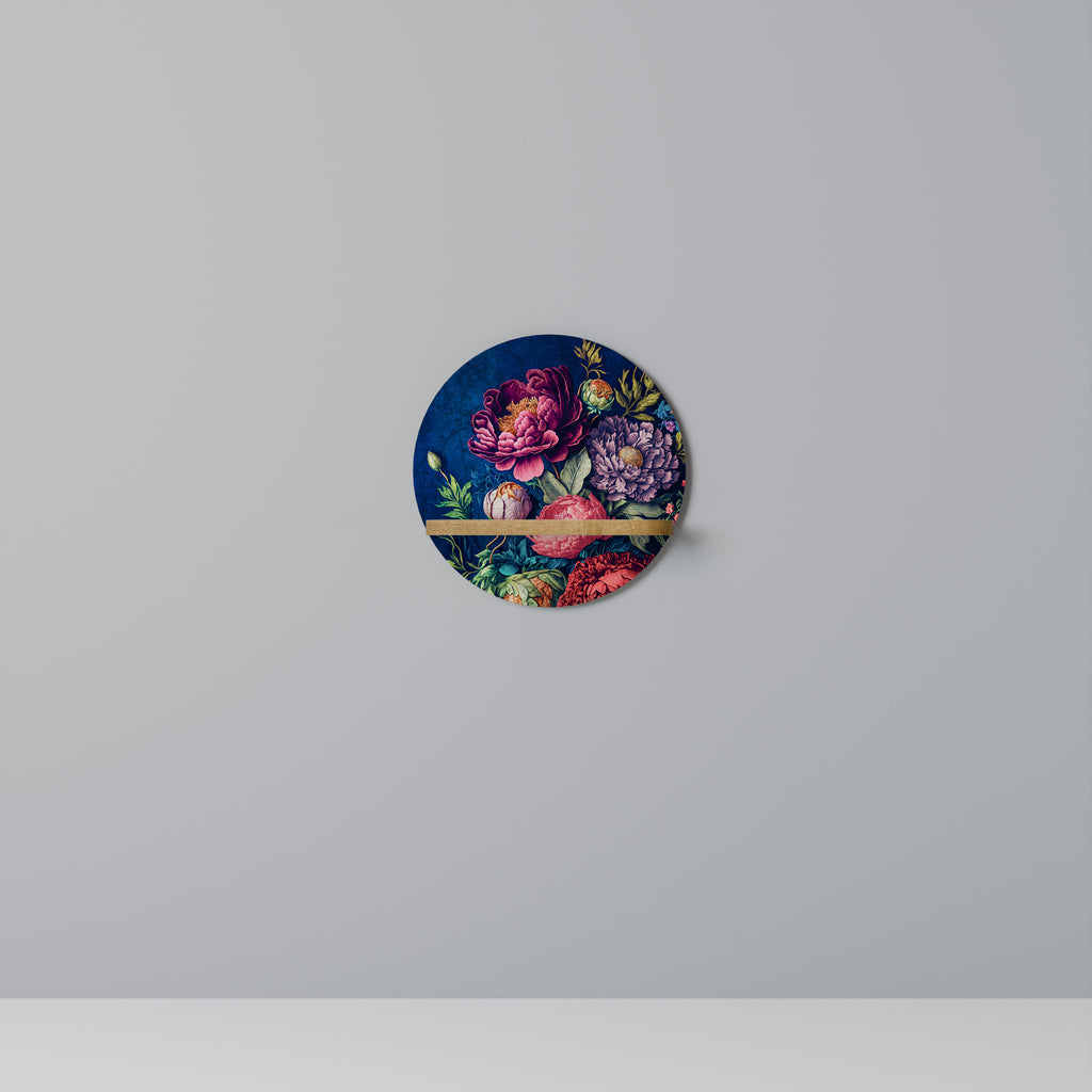 BLOOMING ELEGANCE Decorative Art Shelf