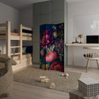 BLOOMING ELEGANCE Παραβάν με 3 πάνελ