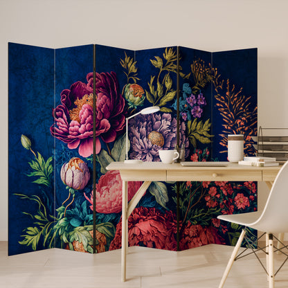 BLOOMING ELEGANCE 6-teiliger Paravent