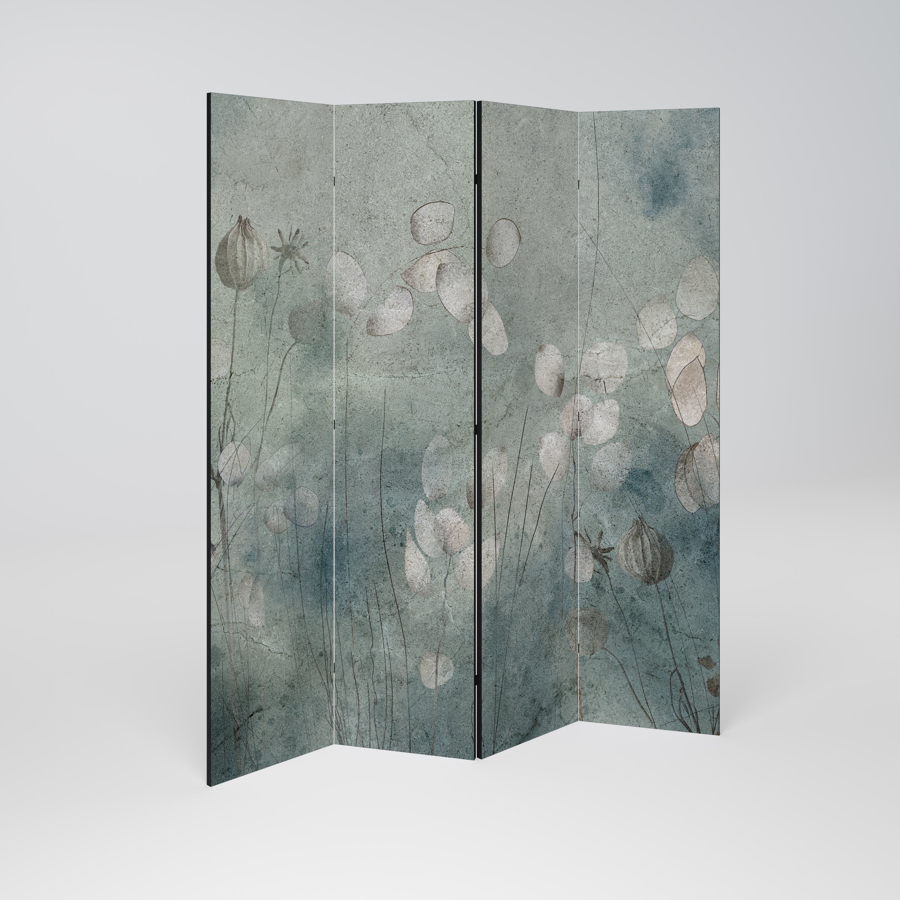 NIGHT LADY 4-Panel Room Divider