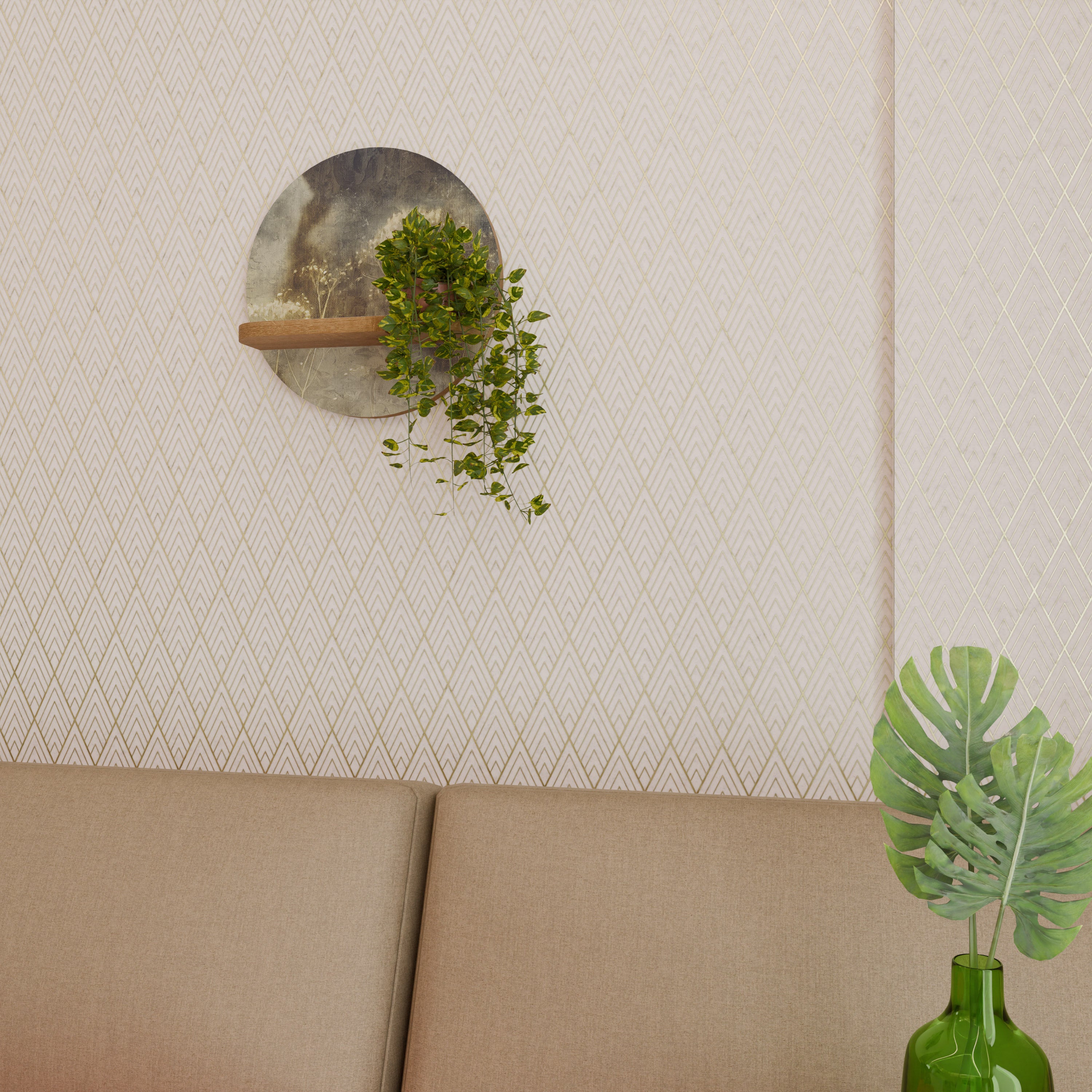 GENTLE POWER Decorative Art Shelf