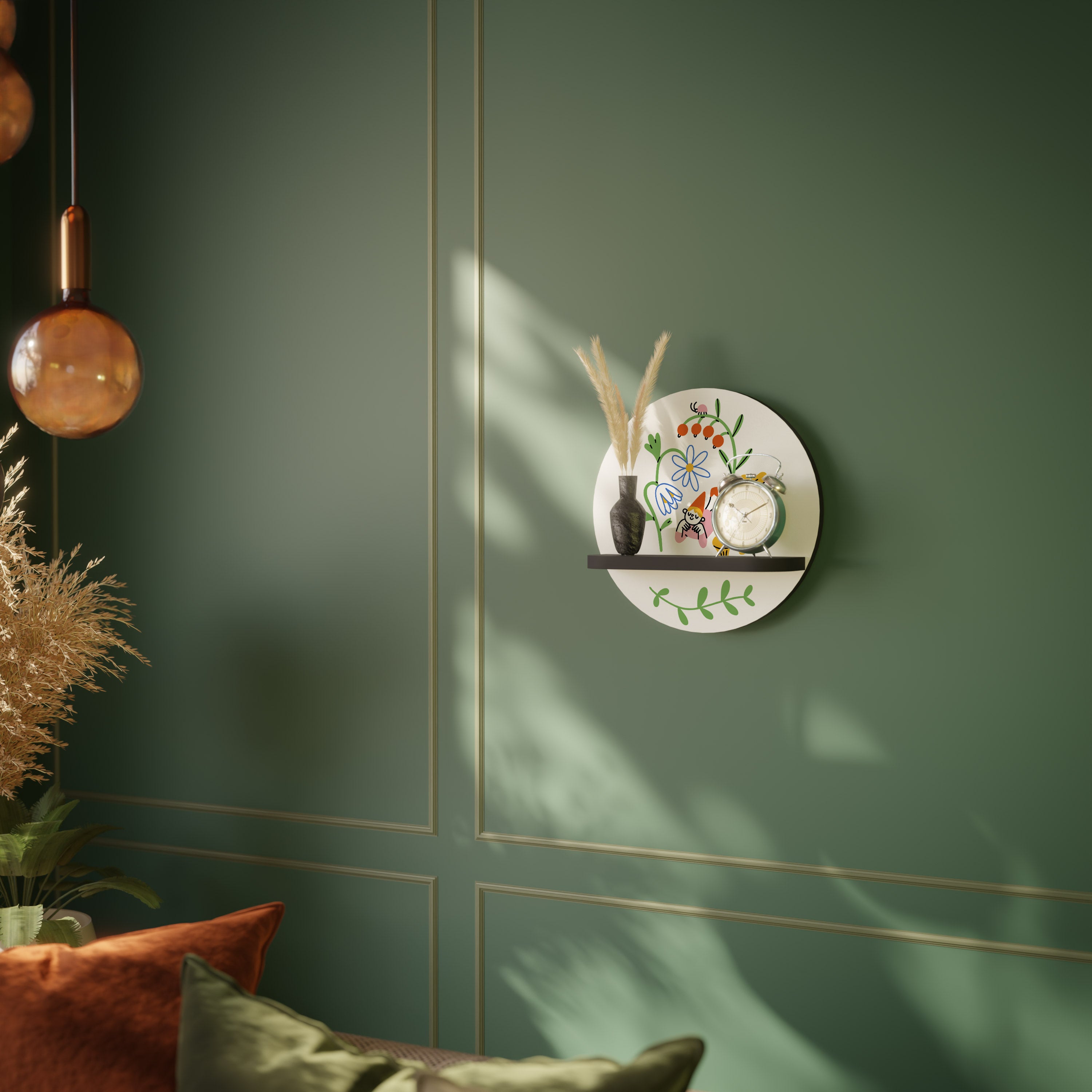 GARDEN LIFE Decorative Art Shelf