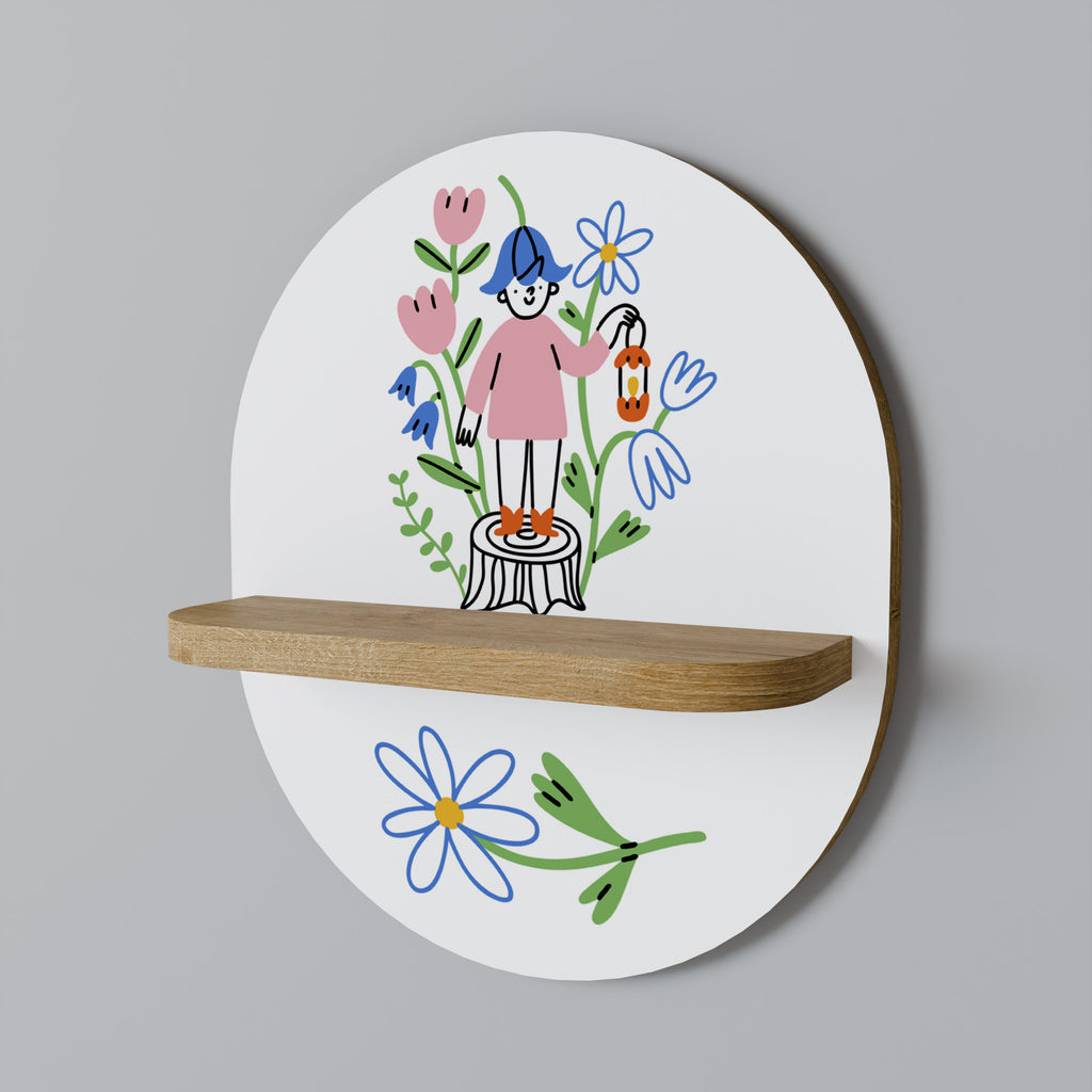 GARDEN GUARDIAN Decorative Art Shelf