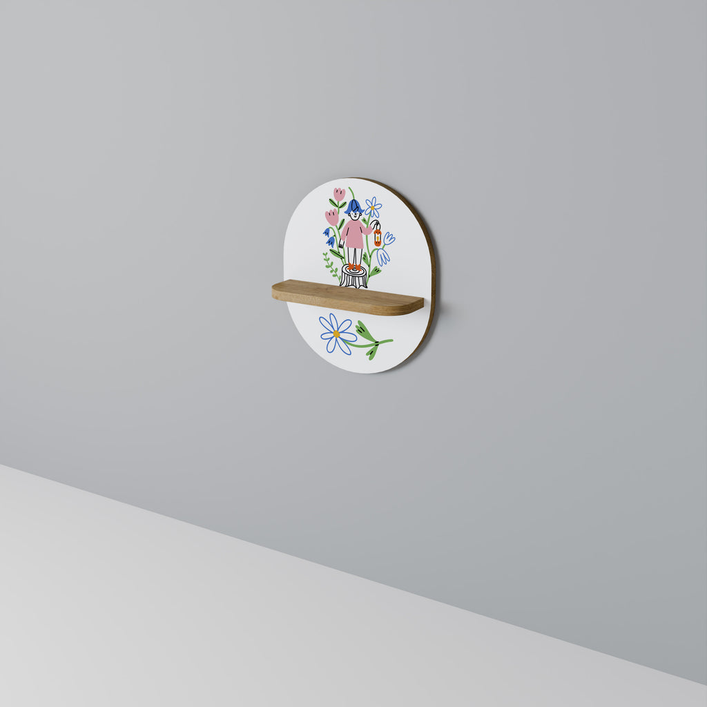 GARDEN GUARDIAN Decorative Art Shelf