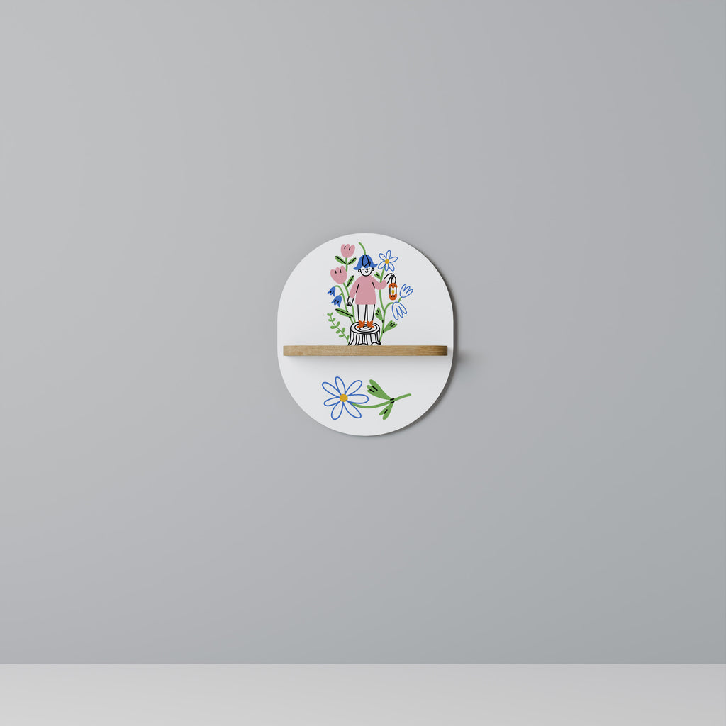 GARDEN GUARDIAN Decorative Art Shelf