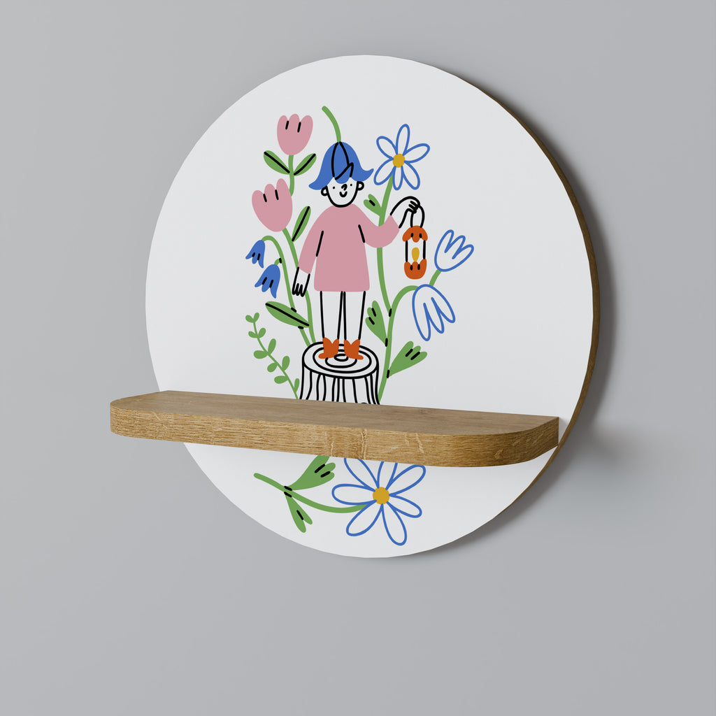 GARDEN GUARDIAN Decorative Art Shelf