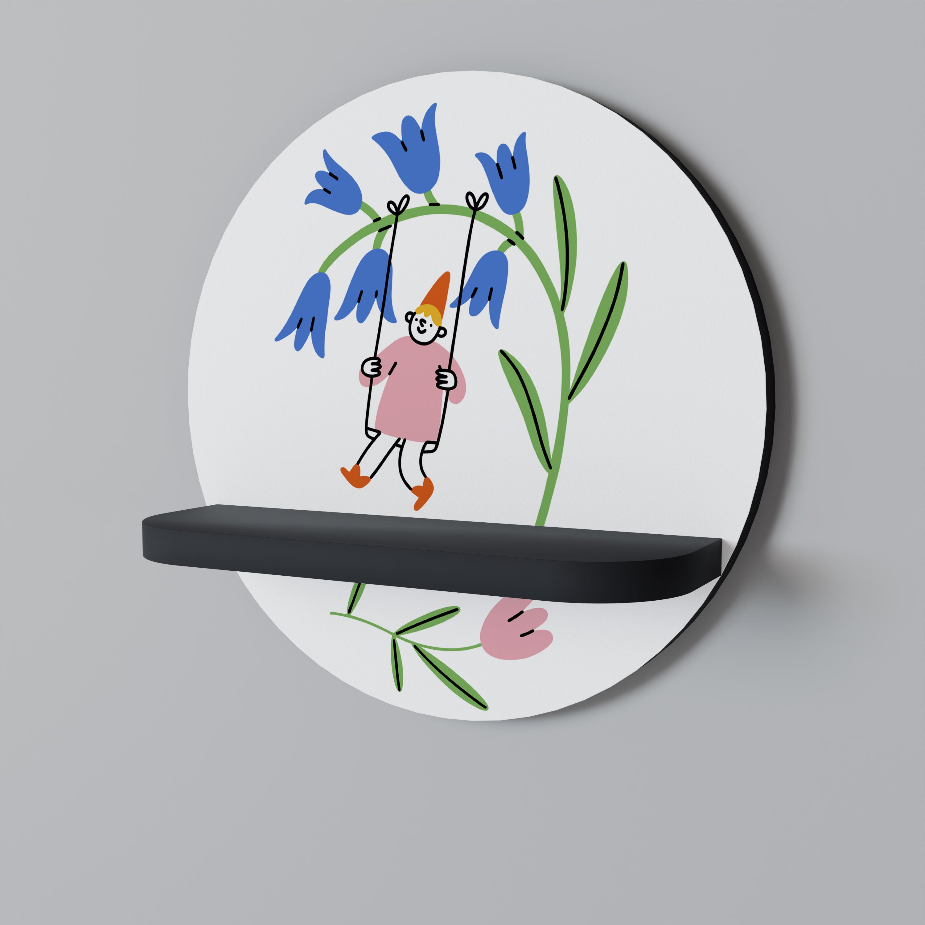 GARDEN JOY Decorative Art Shelf