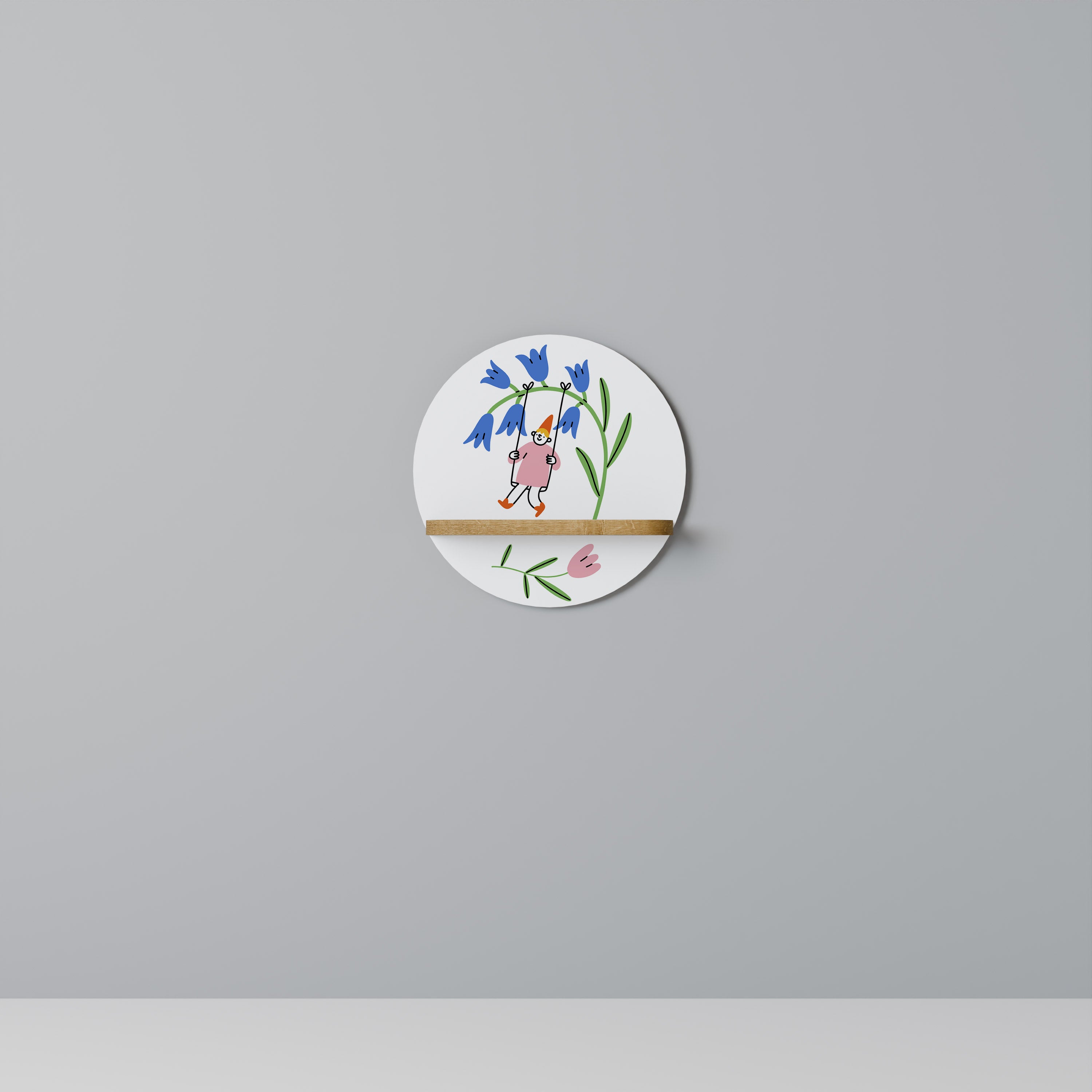 GARDEN JOY Decorative Art Shelf