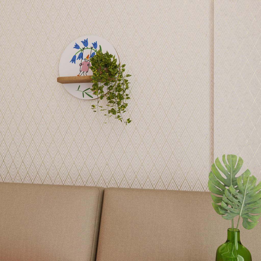 GARDEN JOY Decorative Art Shelf