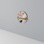 FLORAL GRACE Decorative Art Shelf