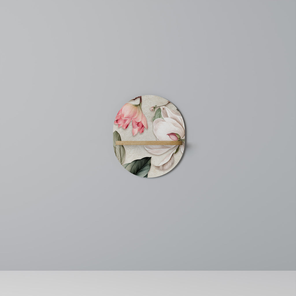 FLORAL GRACE Decorative Art Shelf