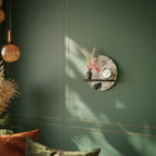 FLORAL GRACE Decorative Art Shelf