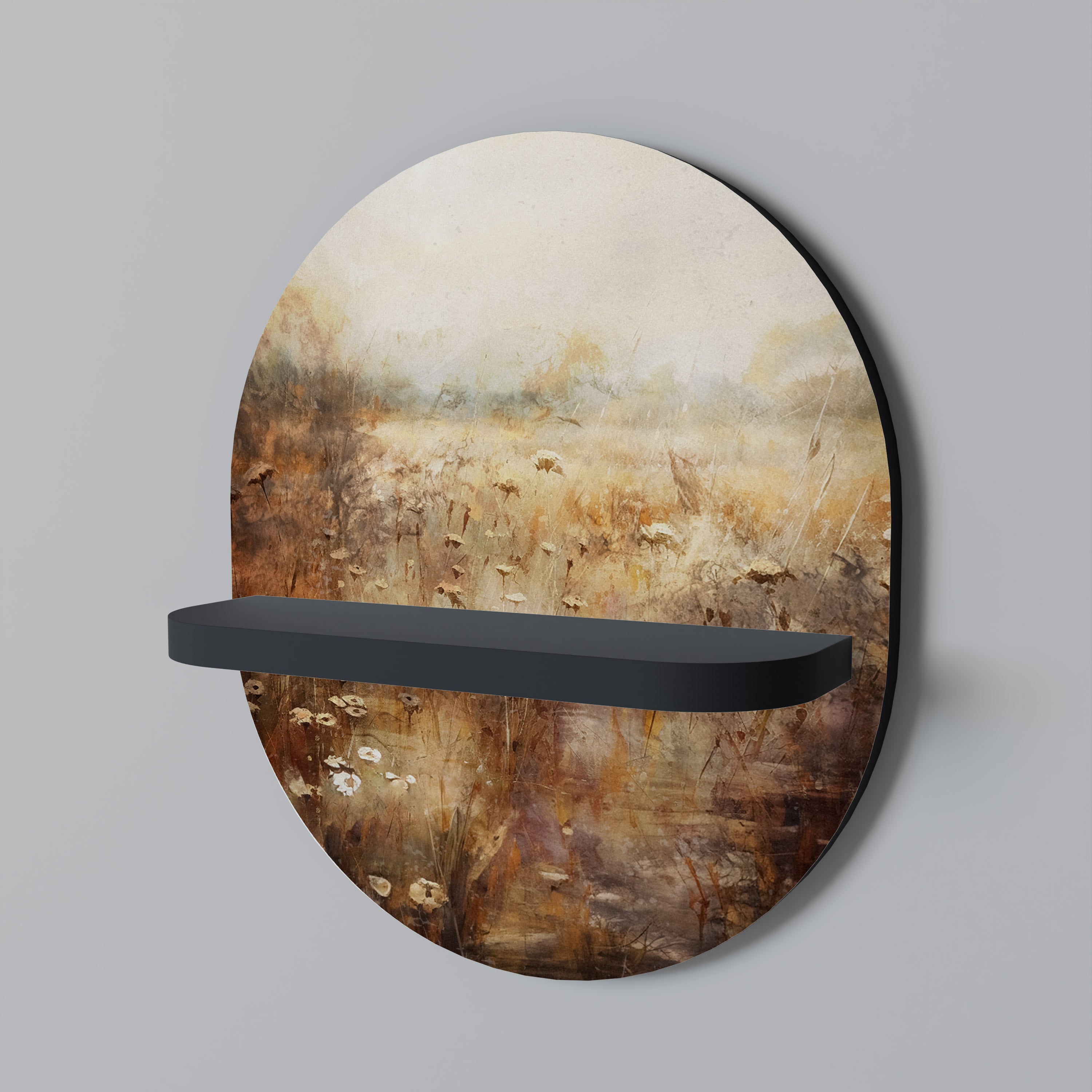 TRANQUIL FIELD Decorative Art Shelf