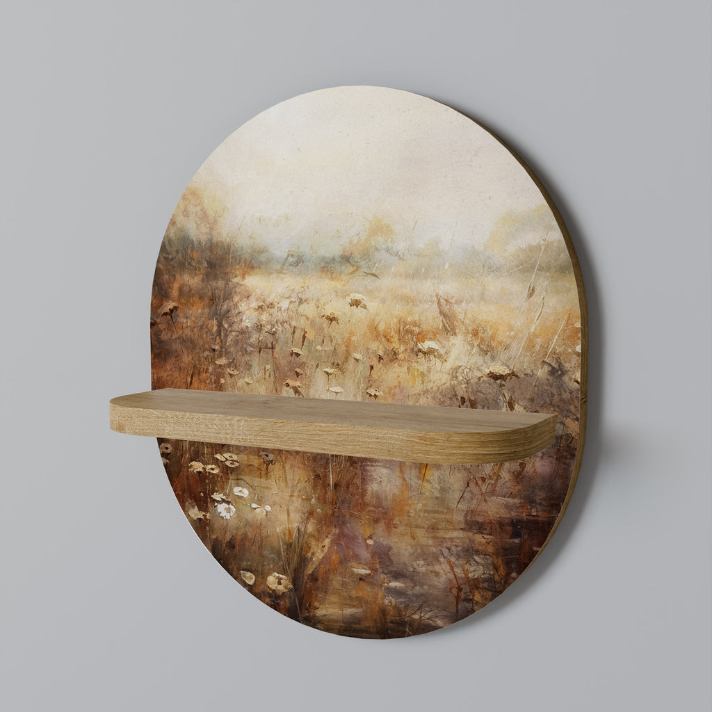 TRANQUIL FIELD Decorative Art Shelf