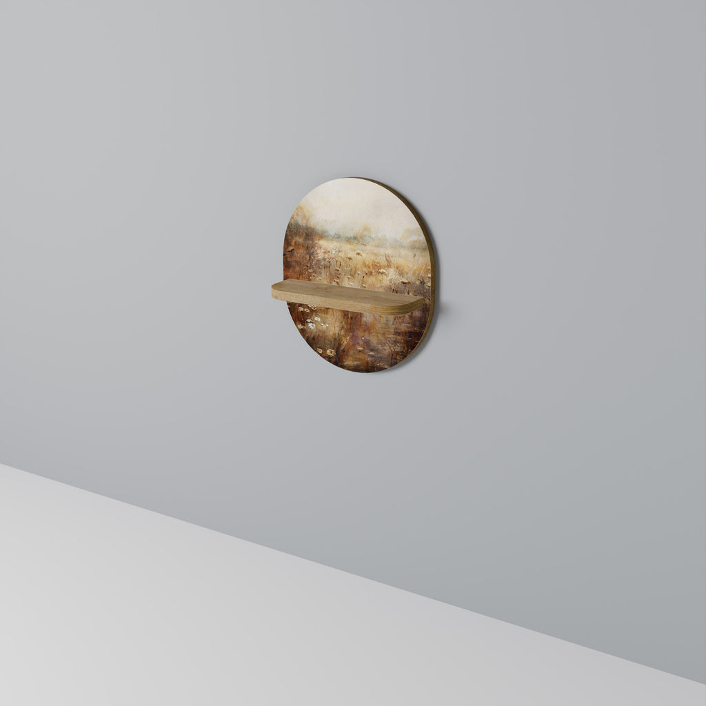 TRANQUIL FIELD Decorative Art Shelf