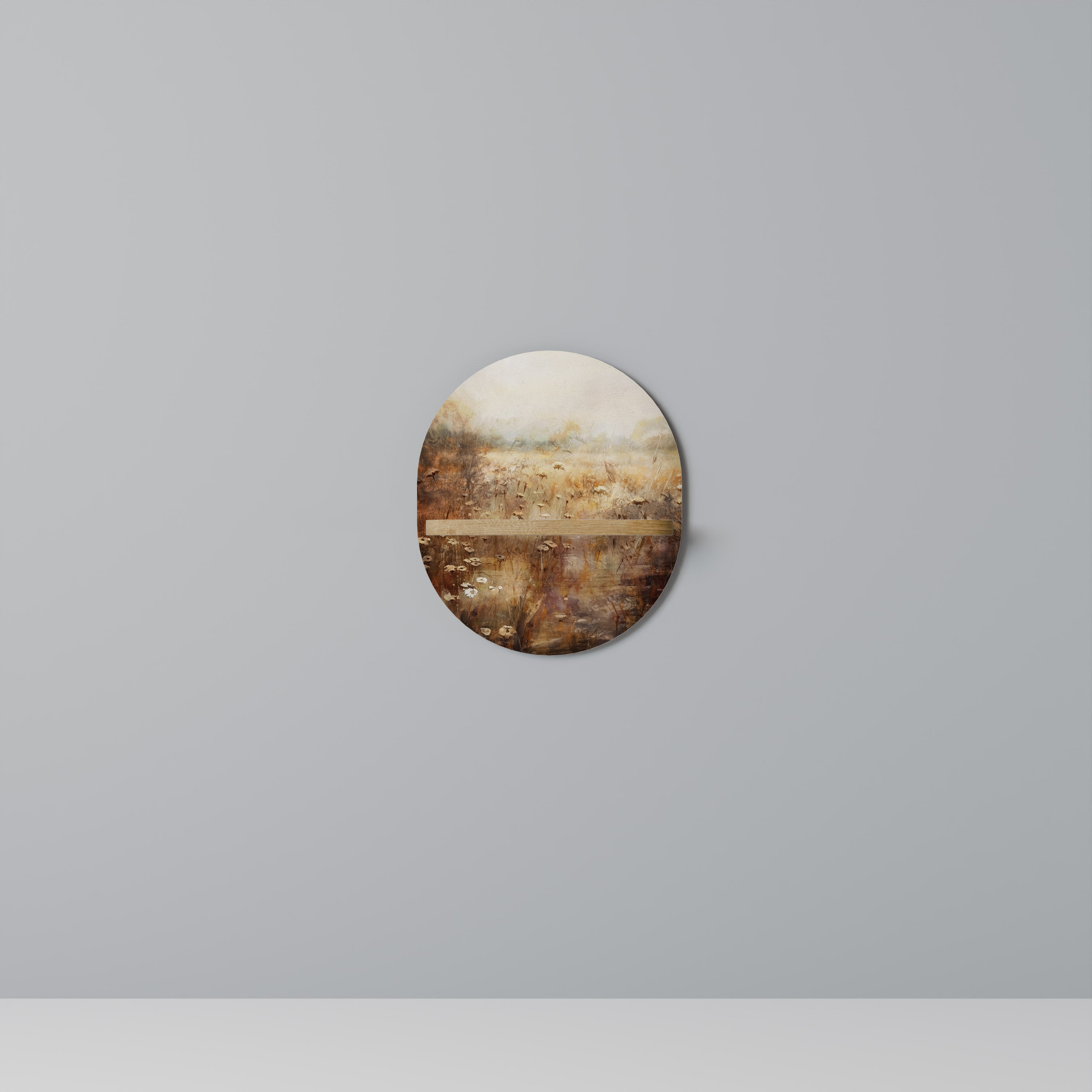 TRANQUIL FIELD Decorative Art Shelf