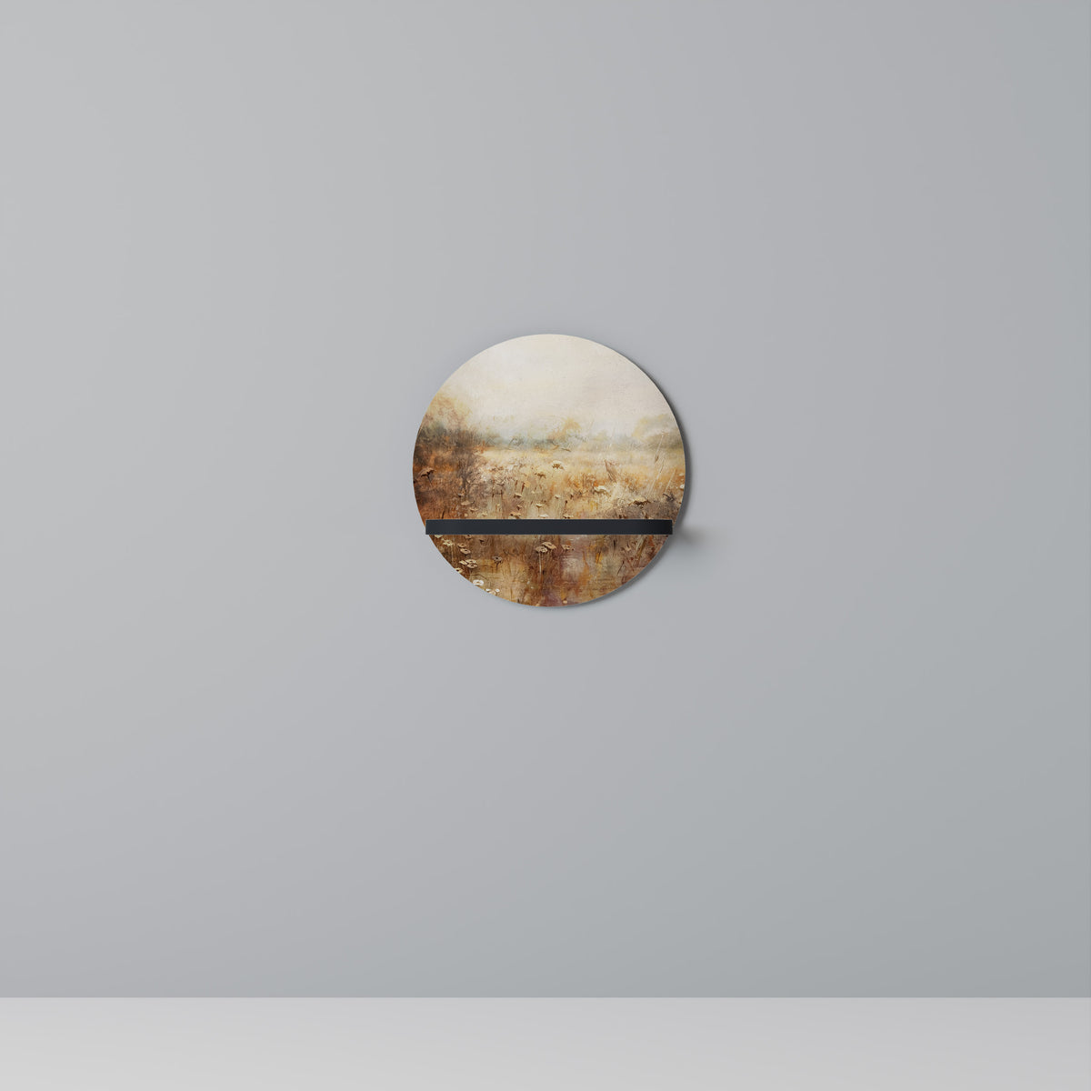 TRANQUIL FIELD Dekoratives Wandregal