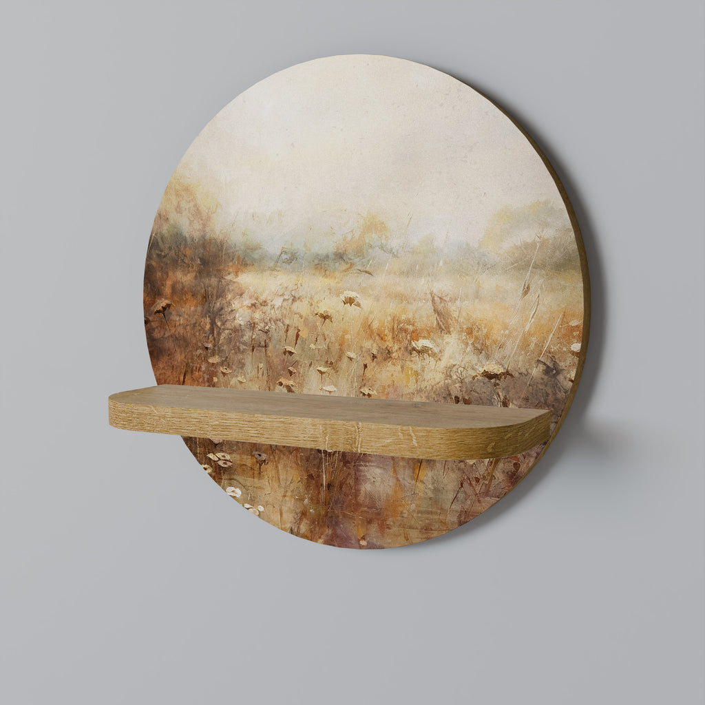 TRANQUIL FIELD Decorative Art Shelf