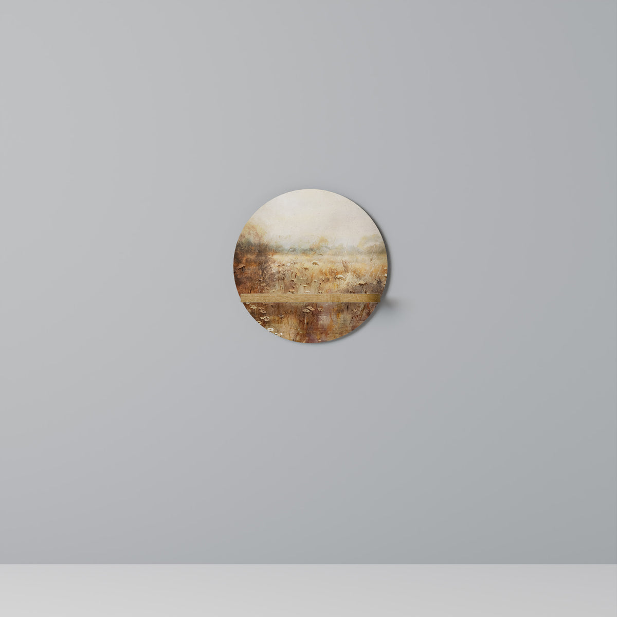 TRANQUIL FIELD Dekoratives Wandregal