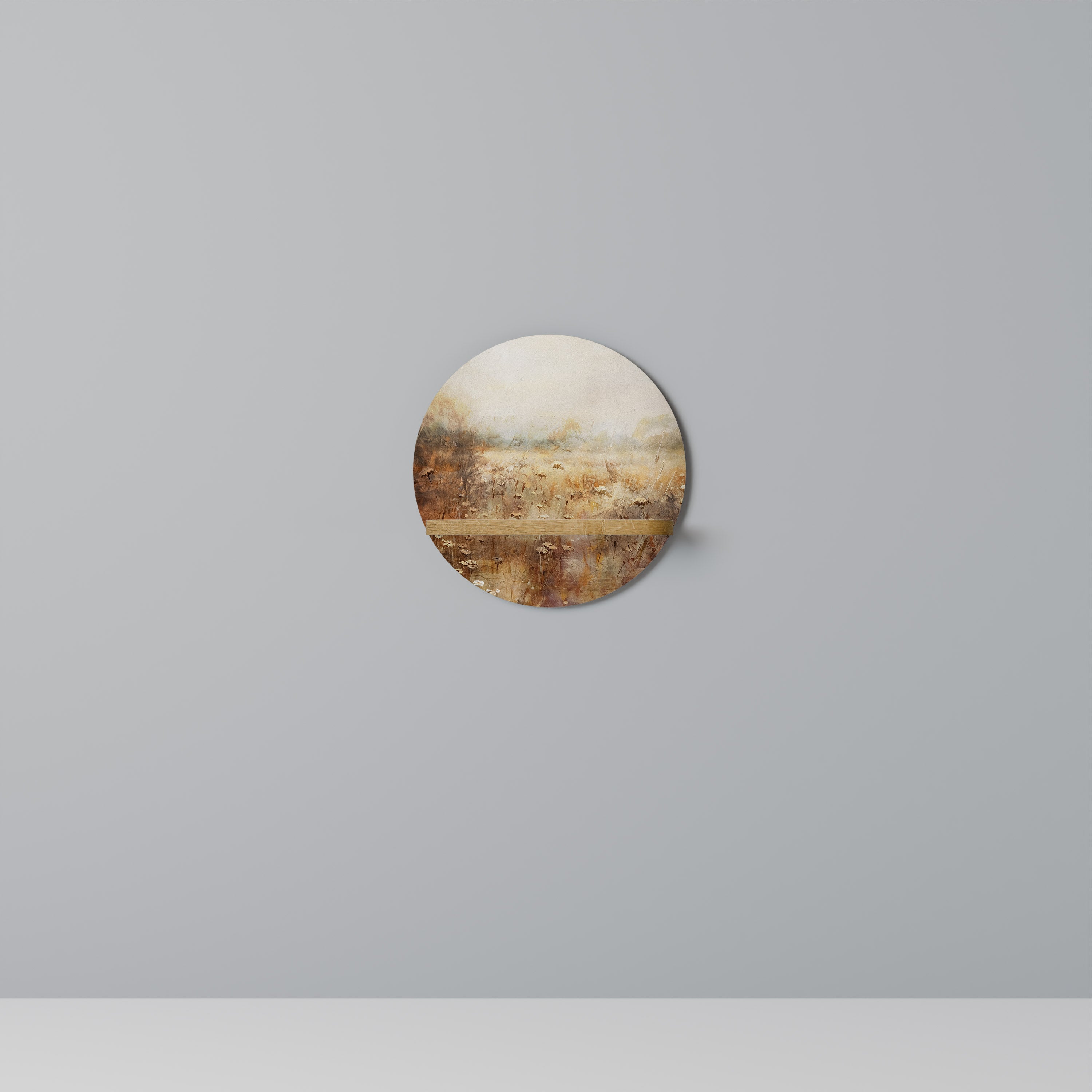 TRANQUIL FIELD Decorative Art Shelf